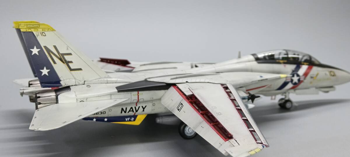 1/72 America Air Force F-14D Tomcat construction painted final product 
