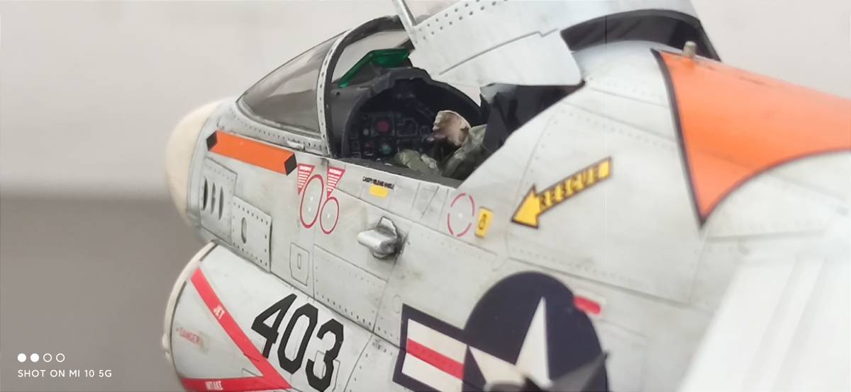 1/48 America военно-морской флот A-7E Corse aII покрашен конечный продукт 