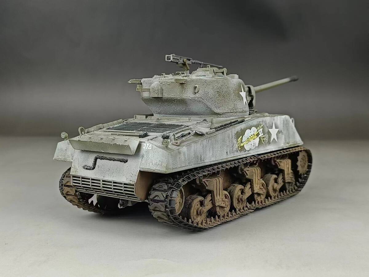 1/35 アメリカ シャーマン戦車 M4 組立塗装済完成品_画像5