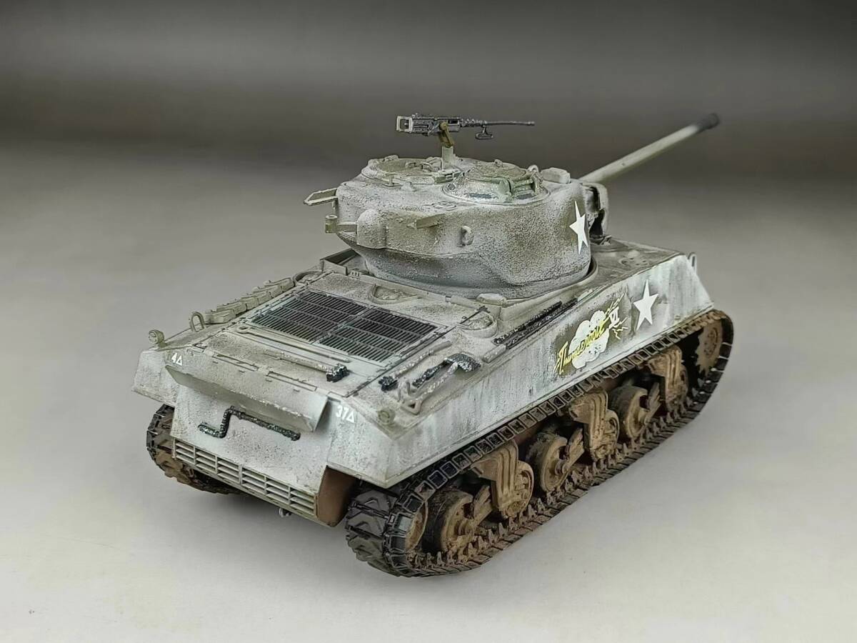 1/35 アメリカ シャーマン戦車 M4 組立塗装済完成品_画像6