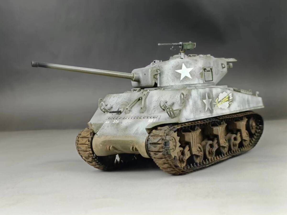 1/35 アメリカ シャーマン戦車 M4 組立塗装済完成品_画像8