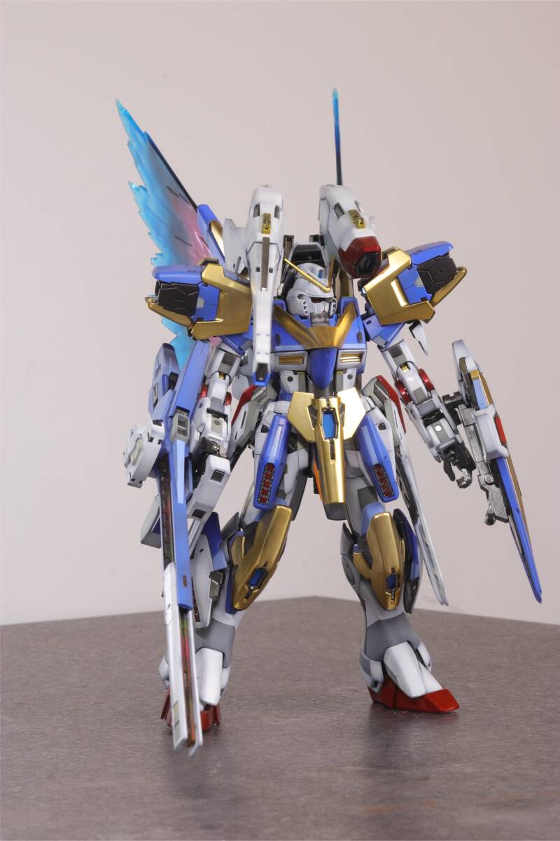 MG 1/100 機動戦士Vガンダム V2アサルトバスターガンダム Ver.Ka 組立塗装済完成品_画像3