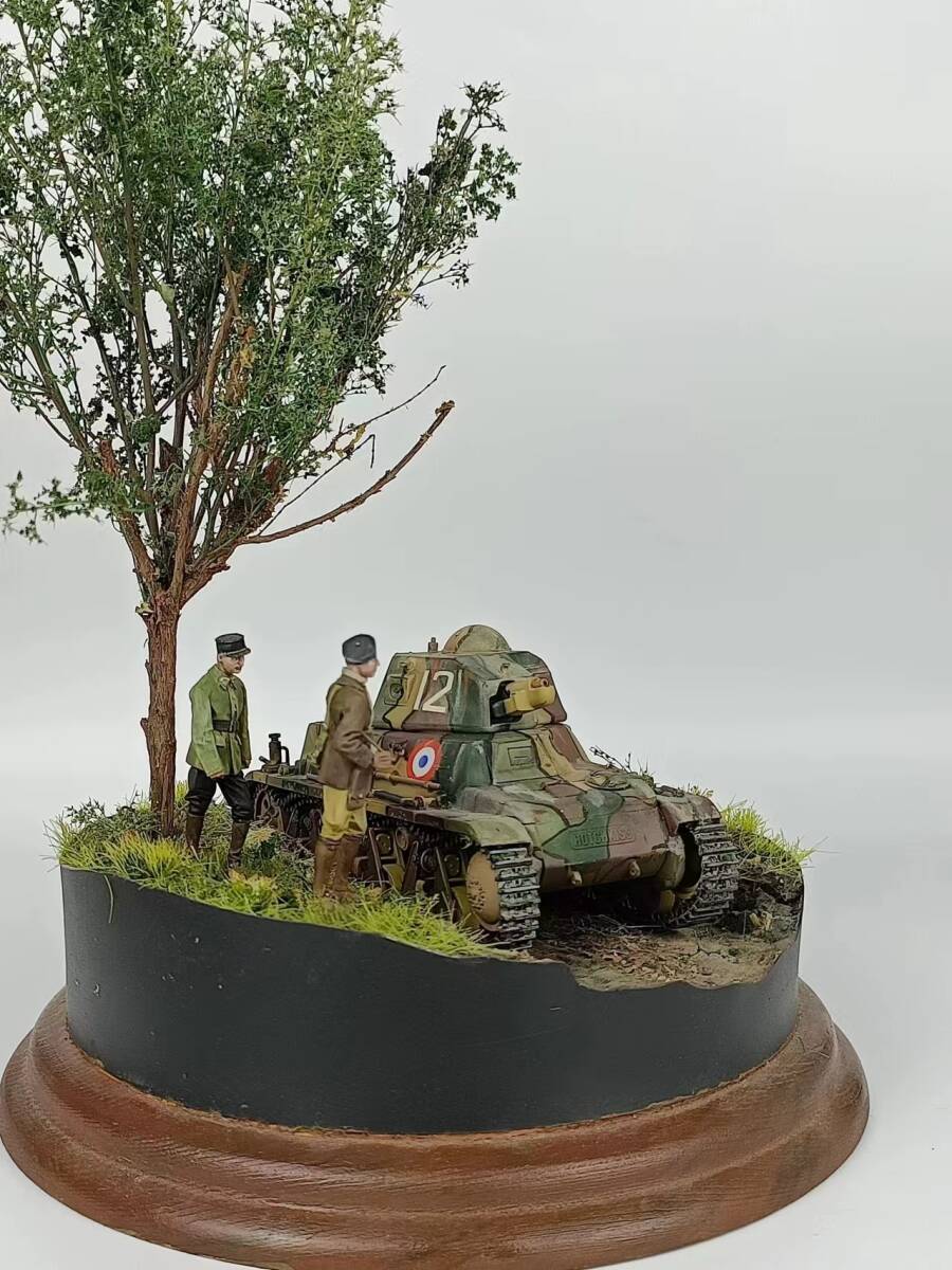 1/35 Франция 38H HotchKiss танк geo лама конечный продукт 