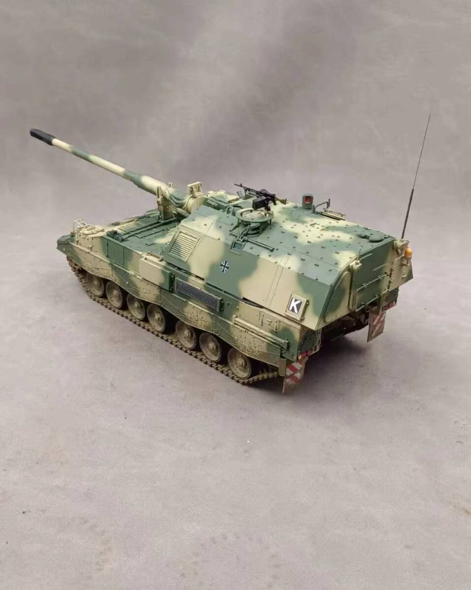 1/35 ドイツ PZH2000 自走砲 組立塗装済完成品_画像6