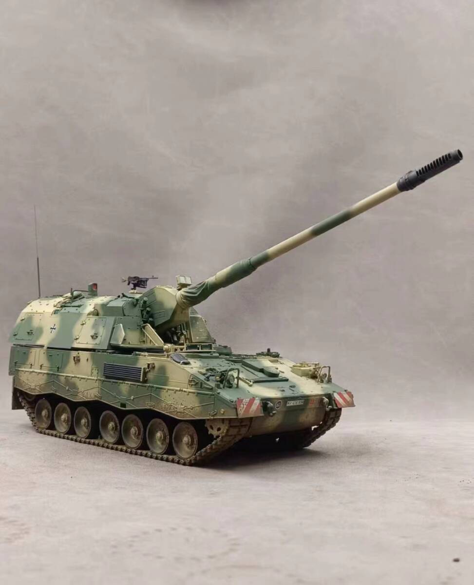 1/35 ドイツ PZH2000 自走砲 組立塗装済完成品_画像2