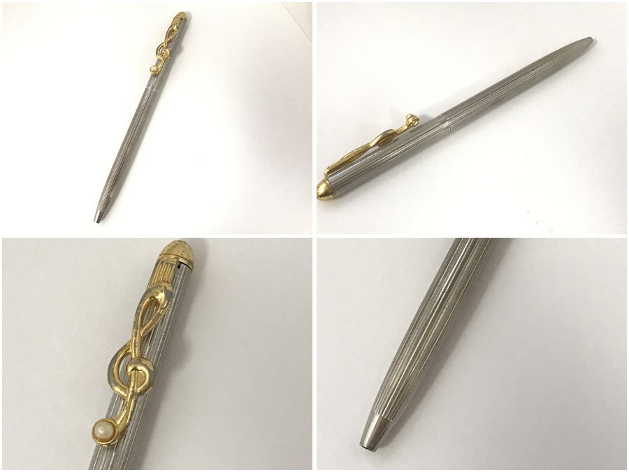 ☆中古☆MIKIMOTO ミキモト ボールペン 5本セット 一部パール付き 筆記用具_画像6