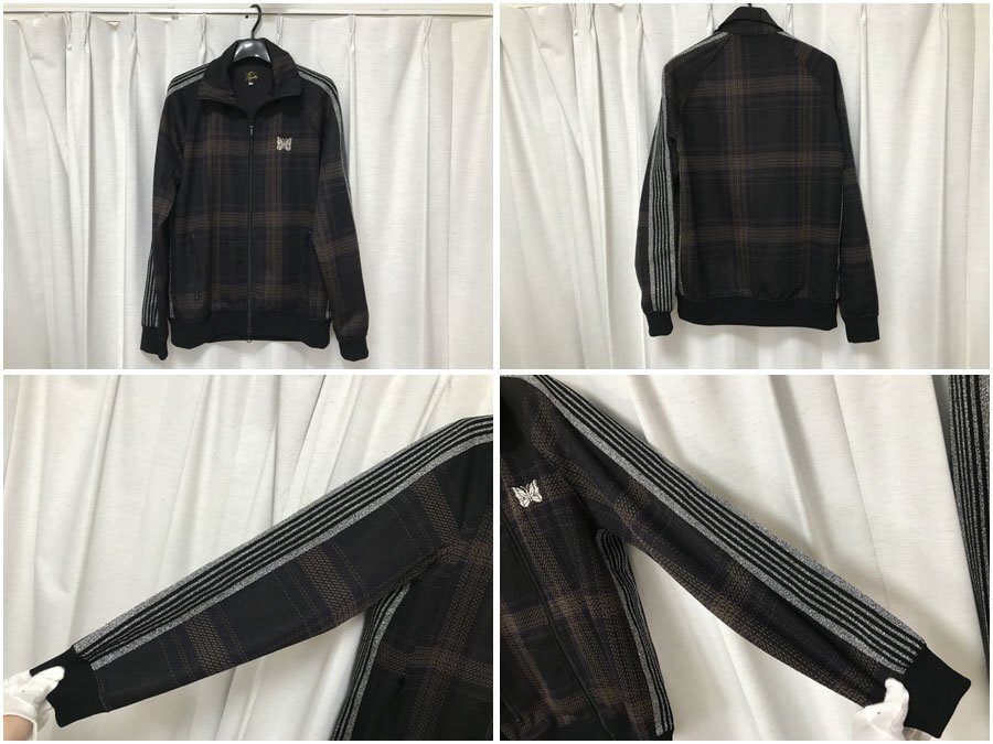 ☆美品☆NEEDLES Track Jacket ニードルズ トラックジャケット Mサイズ＆トラックパンツ Sサイズ２点セット タータンチェック ニードルス_画像3