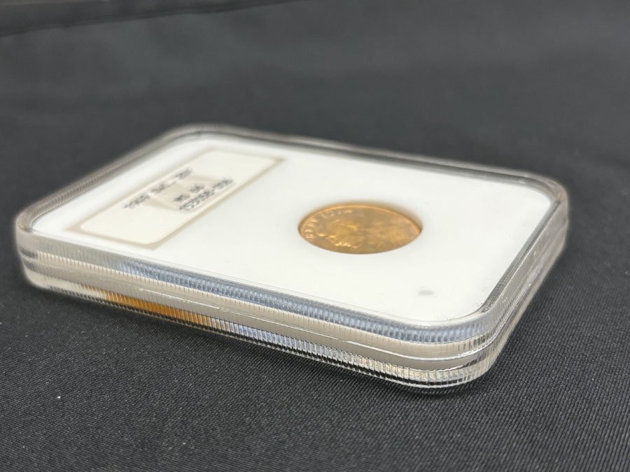 1949 スイス アルプスの少女 ブレネリ 20フラン 金貨 NGC MS66 アンティークコイン ヘルベティア_画像7