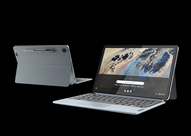 [ новый товар не использовался нераспечатанный товар ]Lenovo IdeaPad Duet 370 Misty голубой Chromebook 82T6000RJP