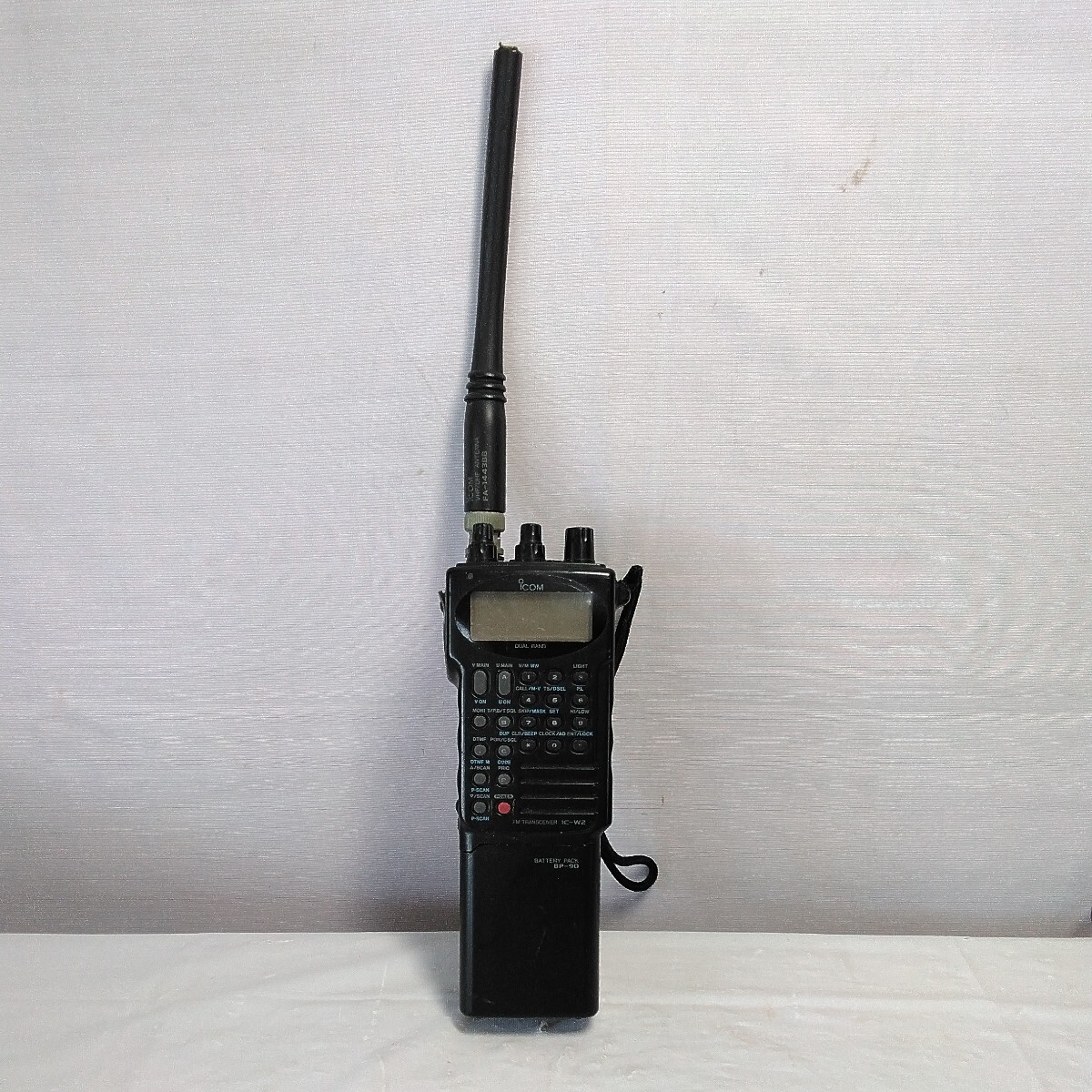 ICOM アイコム IC-W2 BP-90 トランシーバー 無線機 アマチュア無線機