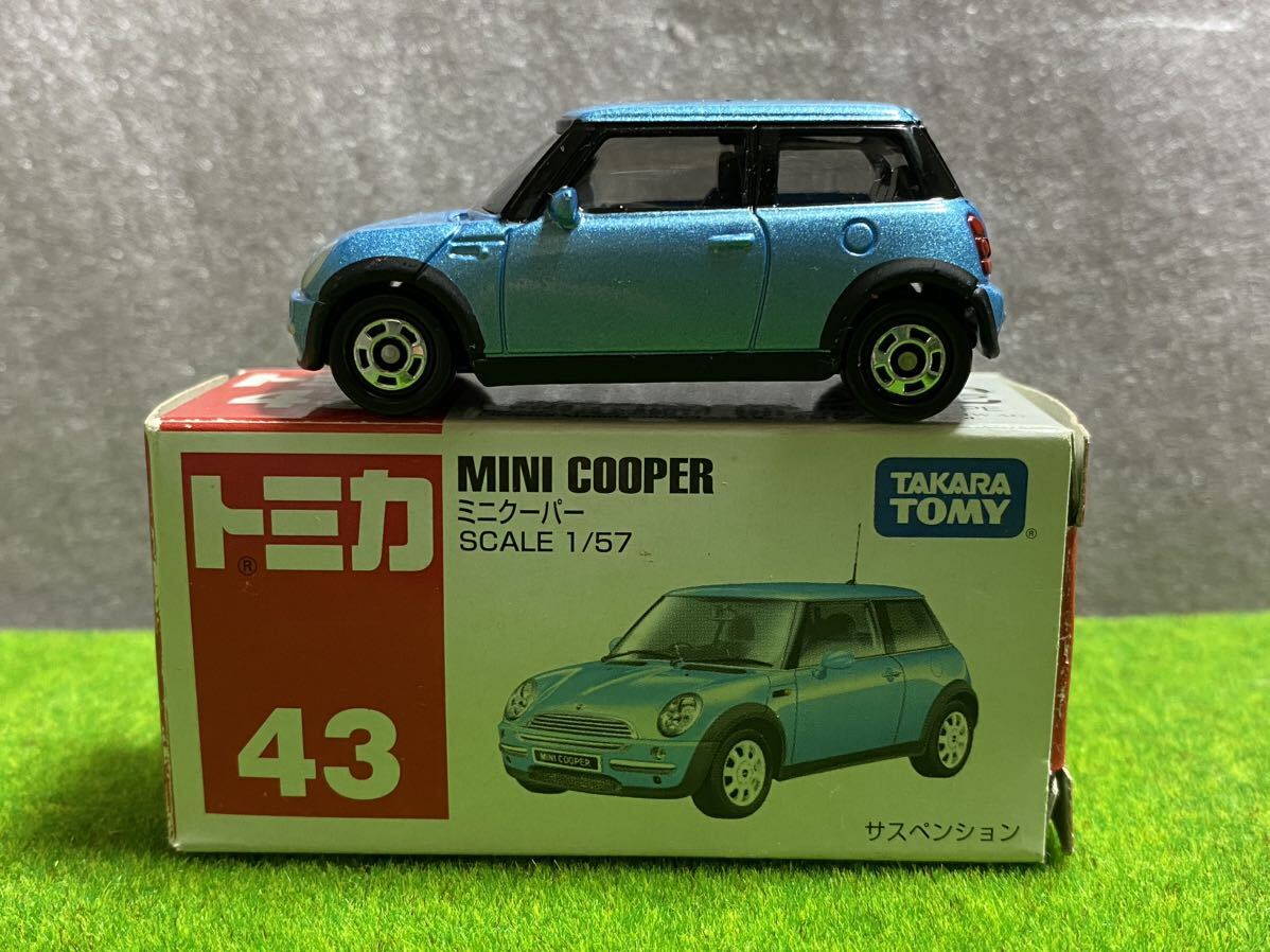 トミカ 43 ミニクーパー ベトナム製 Tomica Mini cooper made in vietnamの画像1