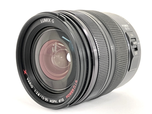 Panasonic H-HS12035 LUMIX G VARIO f/2.8 12-35 ASPH レンズ 中古 Y8600283_画像1