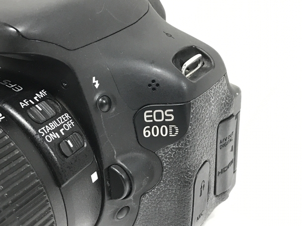 Canon EOS 600D ボディ EF-S 18-55mm 1:3.5-5.6 IS II ズーム レンズ キット デジタル 一眼 レフ カメラ 撮影 趣味 中古 F8590977_画像10