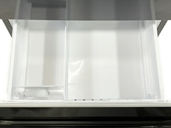 日立 R-V38RVL (K) 3ドア 左開き 375L 冷凍 冷蔵庫 ブラック まんなか野菜 2022年製 中古 良好 楽 T8549771_画像9