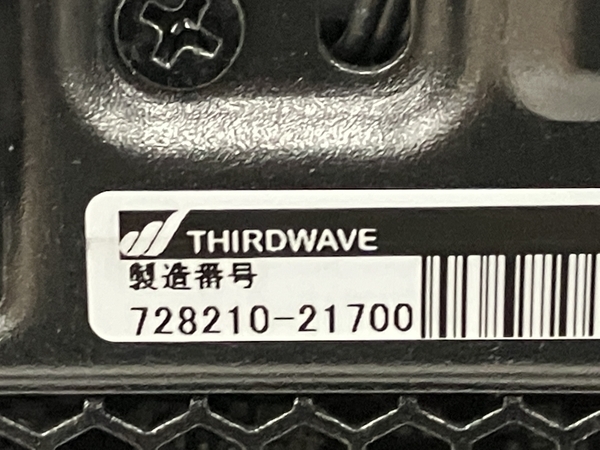 Thirdwave GALLERIA XA7C-R46T i7-13700F 32GB SSD1TB RTX 4060 Ti Win11 デスクトップパソコン 中古 良好 M8541296_画像10