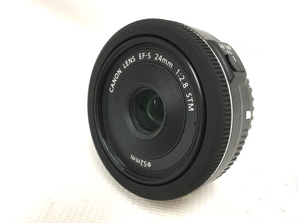 Canon EF-S 24mm F2.8 STM 単焦点レンズ カメラ レンズ ジャンク T8579905_画像1