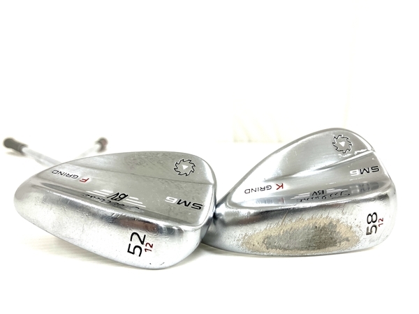 Titelist VOKEY DESIGN SM6 58 12 52 12 N.S.PRO 950GH タイトリスト アイアン 2本セット 中古 O8616047_画像6