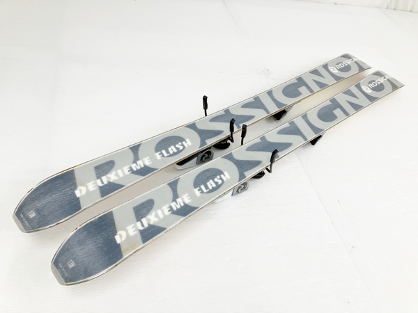 【1円】 ROSSIGNOL DEUXIEME FLASH スキー板 138cm SCOTT USA ALPINE ストック ロシニョール ジャンク O8404804_画像8