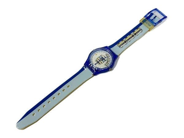 さよなら北アルプス号 MEITETSU 腕時計 名古屋鉄道 オリジナル腕時計 2001.9.30 ジャンク N8405566_画像1