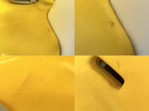 バンボ BUMBO マルチシート ベビー チェア イエロー 黄色 椅子 腰ベルト ベビー用品 中古 K8552159_画像6