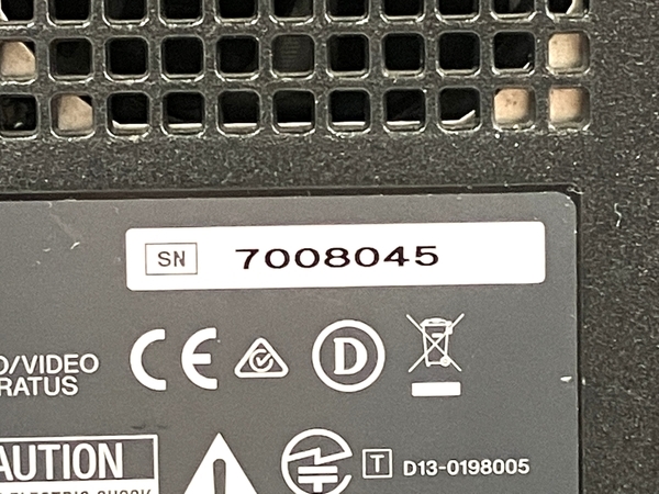 SONY PVM-A250 25型 業務用有機ELモニター ソニー 家電 中古 訳有 T8602891_画像7