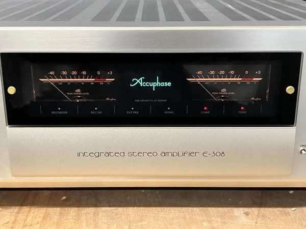 Accuphase E-308 プリメインアンプ DAC-20 オプションボード 付き オーディオ アキュフェーズ 音響機材 中古 S8542810_画像4