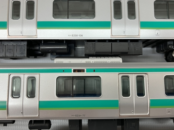 TOMIX HO-9006 / HO-264 JR E231系0番台通勤電車(常磐・成田線) 基本セット + サハE231系 計5両セット 鉄道模型 HOゲージ 中古 C8354952_画像8