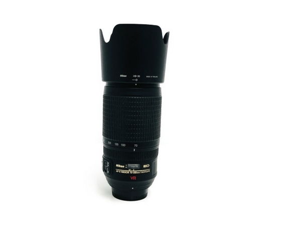 Nikon AF-S VR Zoom-Nikkor 70-300mm f/4.5-5.6G IF-ED 望遠 ズームレンズ カメラ周辺機器 中古 良好 Z8604869_画像1