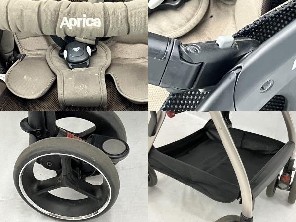 Aprica 2103800 ベビーカー オプティア クッション エレガントベージュ A型 ベビー用品 アップリカ 中古 C7896988_画像5