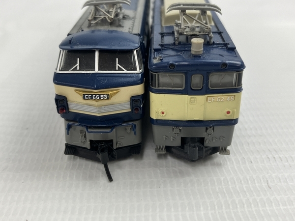 TOMIX 2102/2109 EF62形45号機,EF66形 電気機関車 2両セット Nゲージ 鉄道模型 中古 N8581669_画像3