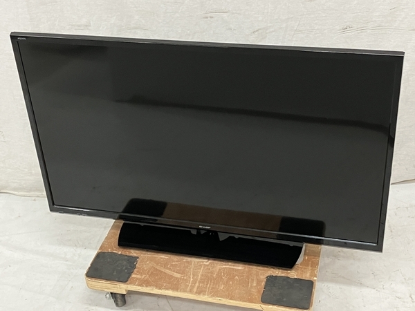 SHARP シャープ AQUOS アクオス LC-40H30 液晶カラーテレビ ブラック 40V型 2016年製 中古 楽 H8618130_画像1