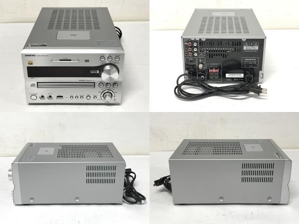 ONKYO NFR-7TX D-NFR7TX スピーカー レシーバー システム コンポ 2017年製 オーディオ 音響 機器 趣味 中古 F8581145_画像4