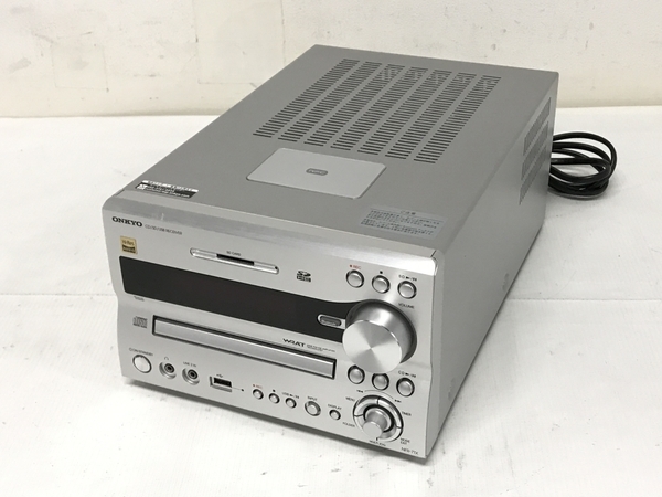 ONKYO NFR-7TX D-NFR7TX スピーカー レシーバー システム コンポ 2017年製 オーディオ 音響 機器 趣味 中古 F8581145_画像3
