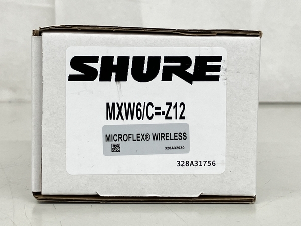 SHURE Sure MXW6 Z12 bow nda Lee transmitter wireless system unused K8606578