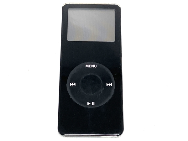 iPod nano MA099J/A A1137 2GB ブラック 音響機材 中古 M8592132_画像2