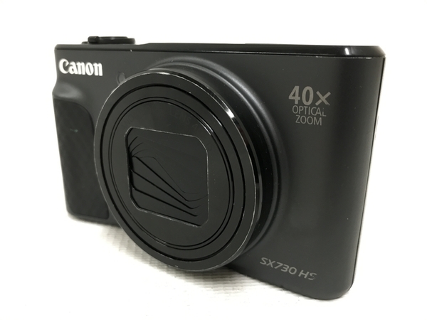 Canon コンパクトデジタルカメラ PowerShot SX730 HS ブラック 光学40倍ズーム Wifi Bluetooth 中古 T8613821_画像1