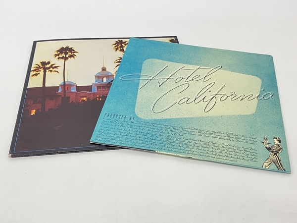 Eagles Hotel California STERLING LH 両面刻印あり イーグルス LP レコード 音楽 趣味 中古 Z8629083_画像2
