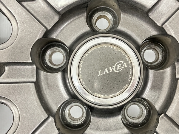 【引取限定】LAYCEA 車用 アルミ ホイール 15インチ 15 × 6.0J ER209 4本セット レイシア ジャンク 直O8327805の画像3