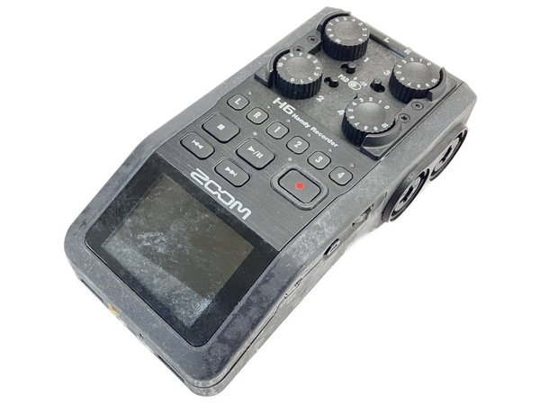 ZOOM H6 リニアPCM IC ハンディレコーダー 音響 ジャンク W8621051