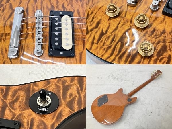 Gibson Custom Shop CS 2005 TAK Matsumoto DC Quilt 1st Edition Brown Burst 松本 孝弘氏 シグネチャー 150本限定 エレキ 中古 W8478722の画像6