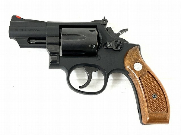 S&W M19 COMBAT MAGNUM ガスレボルバー エアガン 中古 O8628024_画像1