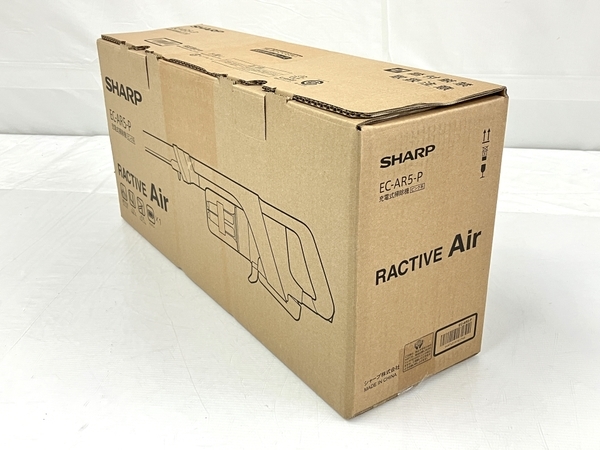 SHARP RACTIVE Air EC-AR5 スティッククリーナー コードレス 掃除機 ラクティブエア ピンク系 シャープ 未使用 T8592022_画像1