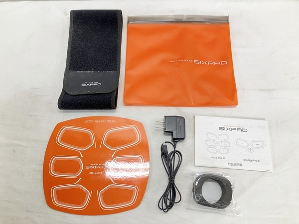 MTG SIXPAD AbsFit2 SP-AF2212F-R IF-AF2212F-R シックスパッド アブズフィット2 エクササイズ トレーニング EMS 機器 中古 W8569386_画像2