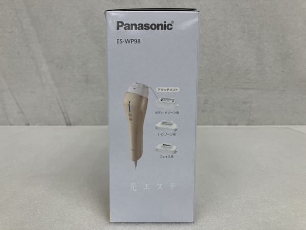 Panasonic ES-WP98 光エステ ボディ フェイス 用 光美容器 美顔器 脱毛器 家電 パナソニック 中古 美品 S8609761_画像9