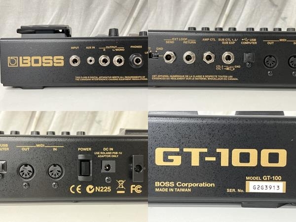 BOSS GT-100 ボス マルチエフェクター 音響機材 中古 良好 S8615898_画像8