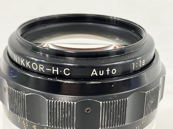 Nikon NIKKOR H・C 1:1.8 85mm カメラレンズ ニコン ジャンク N8629518_画像8