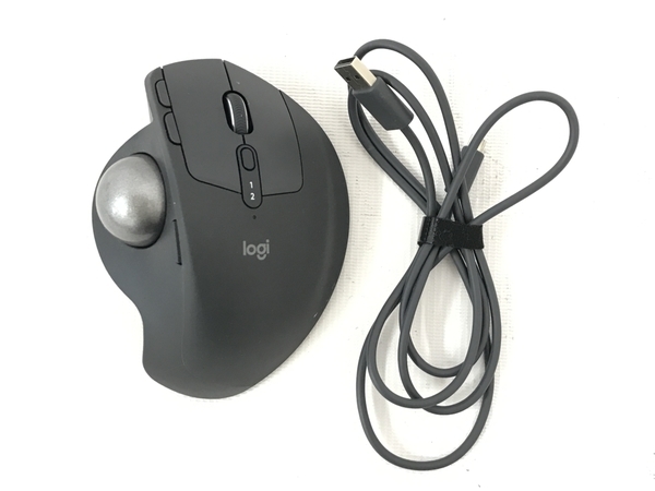 Logicool M-R0065 ワイヤレストラックボール ワイヤレスマウス MX ERGO ロジクール PC周辺機器 中古 T8636925_画像7