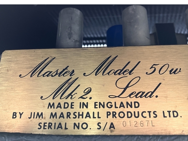 【引取限定】 Marshall マーシャル Model 50 Mk2 Lead ギターアンプ ジャンク 直 Y8622809_画像3