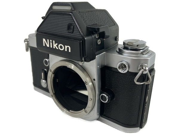 ケースを試してみた Nikon F2 フォトミックS DP-2 シルバー フィルム ボディ カメラ ジャンク N8629539