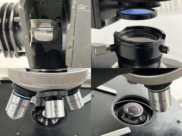 Nikon S型 顕微鏡 双眼生物顕微鏡 理化学機器 光学機器 ジャンク N8624440_画像10